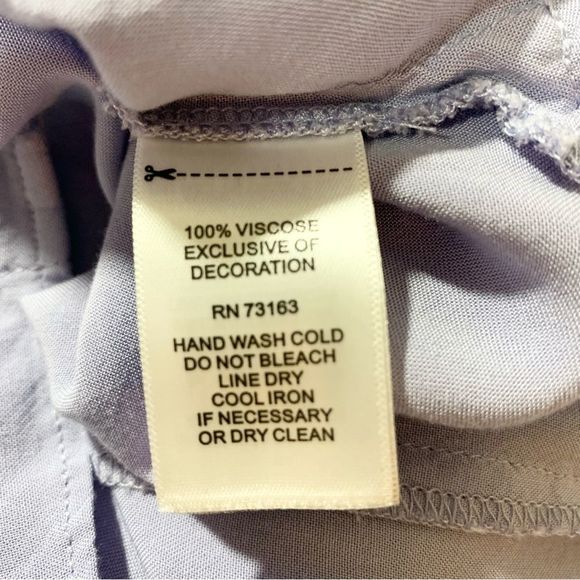 Cupio Button Down Tunic Crochet Shirt Large - Picture 9 of 10